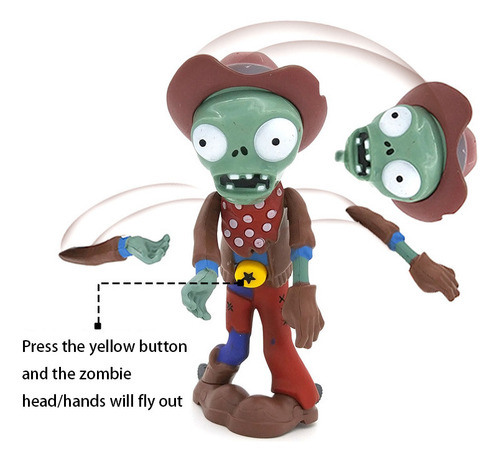 Plants Vs Zombies 2 Giant Zombie Ice Pea Jetpack, Juguetes P