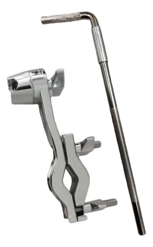 Abrazadera De Montaje Para Batería Cowbell Con Varilla En L