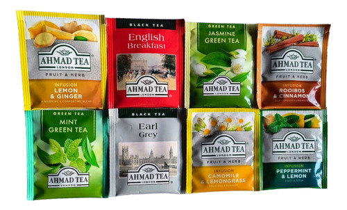 Te Ahmad Londres En 5 Saquitos Sueltos Varios Sabores