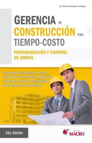 Libro Gerencia De Construccion Y Del Tiempo Costo 2 Ed Nuevo