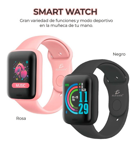 Smart Watch Reloj Inteligente Deportivo Modelwch.d21 Color de la caja Blanco