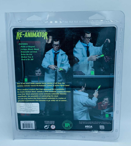 ### Neca H. P. Lovecraft Re Animator Herbert West Reel Toys#
