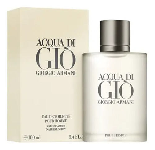 Perfume Giorgio Armani Acqua Di Gio Edt 100ml Aroma Cítrico