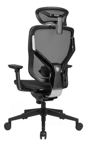 Cadeira Office Dt3 Unic-m Black - 13583-0 Cor Preto Material Do Estofamento Mesh Vintex-i