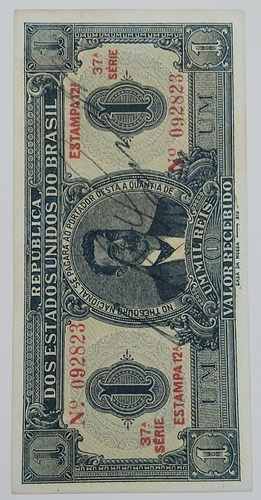 Cédula Brasil 1000 Réis R079 1921 Fe! Rara! Catálogo $1.300! (Usado)