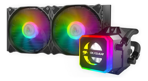 Cooler Cpu Refrigeración Líquida Cougar 240 Helor Rgb