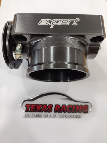 Imagem 1 de 4 de Corpo De Borboleta Tbi 70mm Preto Expert Para Fueltech
