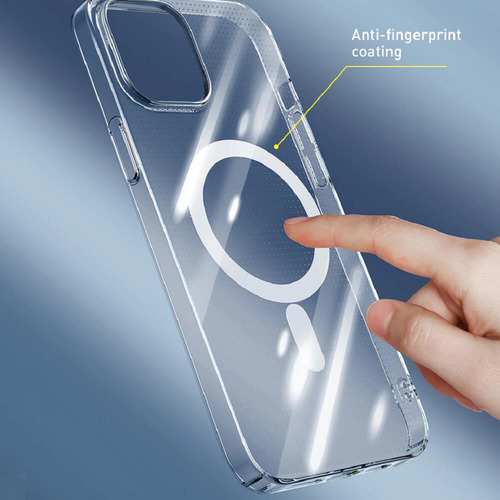 Capa P/ iPhone 13 Pro Max Sem Fio Capinha Indução Magnética