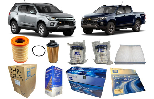 Kit Filtros Chevrolet Colorado Trailblazer 2.8 2018-2022