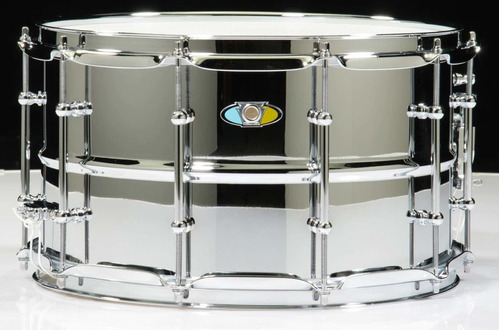 Ludwig Supralite Acero Snare Drum 14 x 8 en.