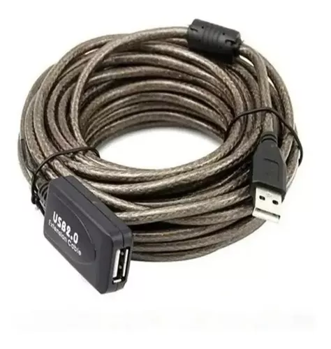 Cable USB-A a USB-C, USB 2.0, 1.2 Mt Rugged Dusted negro