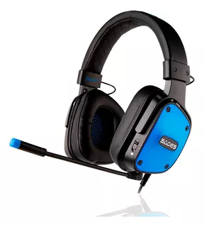 Audifono Gamer Sades D-power Negro/azul