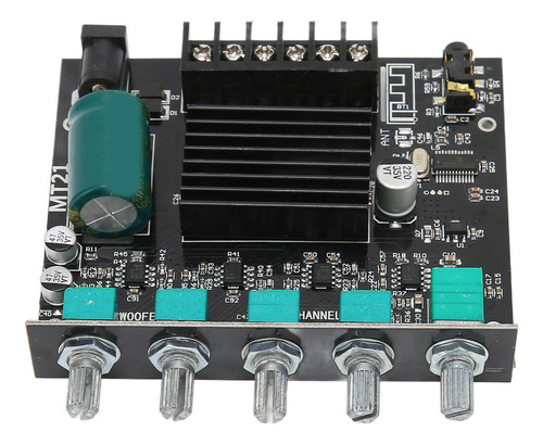 Placa Amplificadora Zkmt21 Bt, Som Estéreo De Alta Potência