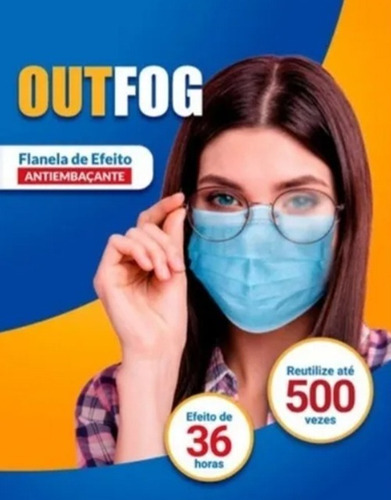 Flanela De Efeito Antiembaçante Outfog