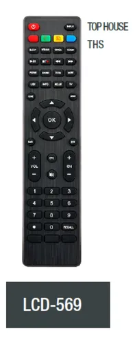Control Remoto Genérico Lcd569 Compatible Tophouse