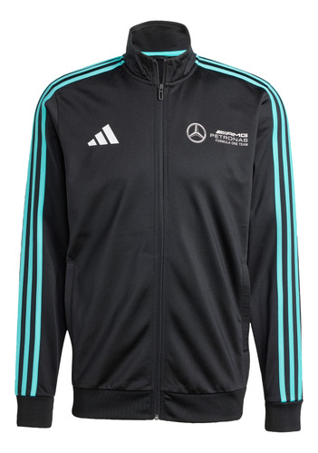 Campera Adidas Fórmula1 Mercedes-amg Hombre Negro Jv5355