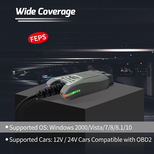 Adaptador Usb Obd2 Vlinker Fs Cambio Automático Hs/msc...