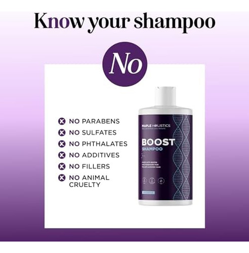 ChampĂș Avanzado De Biotina, Crece Y Nutre El Cabello