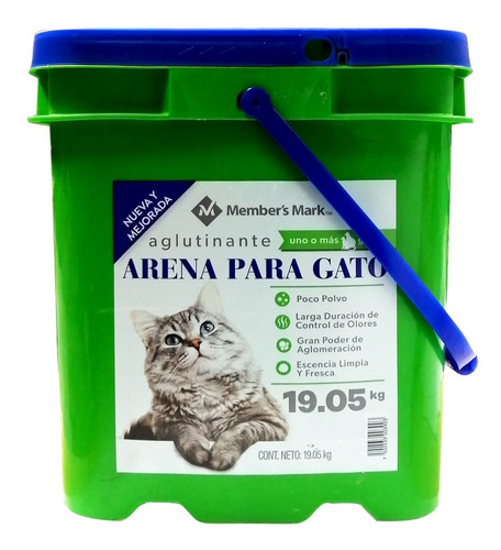 Arena Para Gato Member's Mark 19 Kg