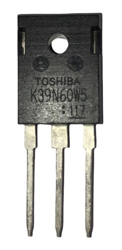 Transistor Toshiba K39n60w5 Mos 600v 38a - Fuentes De Poder 
