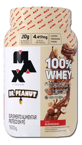Suplementação Extrema: 5x Whey Concentrado Max: 900g Cada