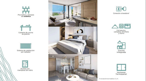 2 Dormitorios Nuevo. Centro Puerto Montt Inversión