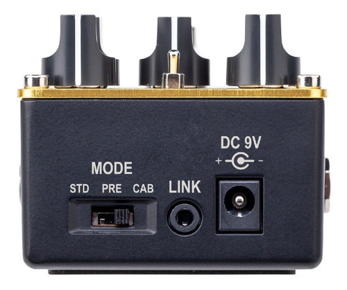 Pedal Distorsion British Valvular Nutube Vox Vecd Copperhead Color Dorado