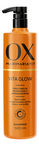  Shampoo Mari Maria Hair Ox Vita Glow 500ml
