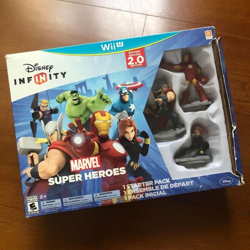 Disney Infinity 2.0 Marvel Super Heroes Para Nintendo Wii U