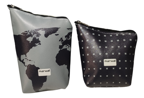 Yerbera Y Azucarera Set Kit Matero Cuero Sintético Estampado Diseño 7