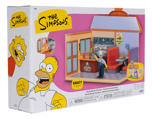 Los Simpsons Playset 31cm Krusty Burger