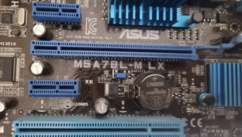 Mother Asus M5a78l-m Lx Am3+ 95w Tdp Ddr3 Anda Todo Marrón Oscuro (Usado)