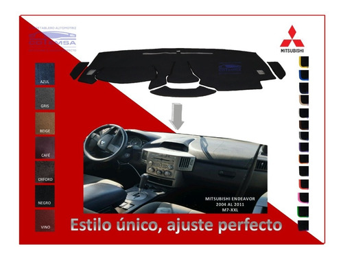 Cubretablero Automotriz Mitsubishi Endeavor 2004 Al 2011