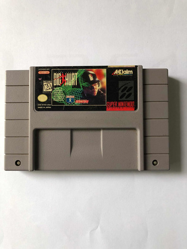 Frank Thomas Big Hurt Baseball Snes