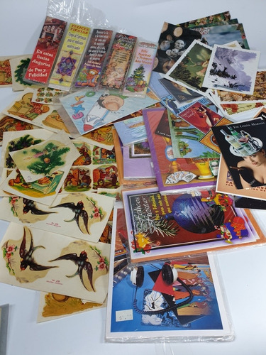Lote De Calcos Antiguos- Postales-etc.gran Cantidad Saldo 4