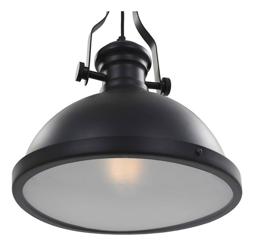 Lámpara Colgante E-27 Con Difusor Elegante Incluye Ampolleta