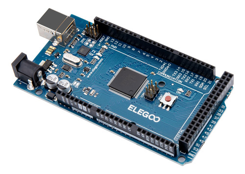 Placa De Desarrollo Elegoo Mega R3 Atmega 2560 Con Cable Usb