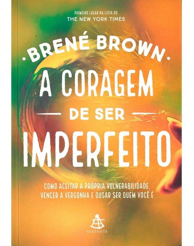 Imagem 1 de 3 de Coragem De Ser Imperfeito (a)