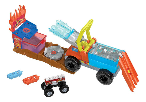 Hot Wheels Monster Trucks Arenabeukers Color Shifters 5 A...