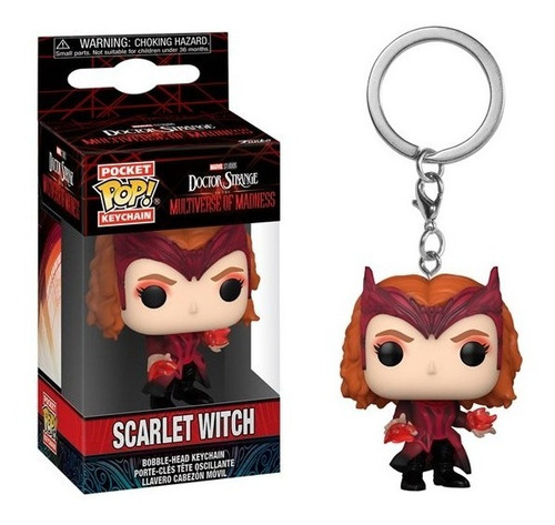 Imagen 1 de 2 de Funko Llavero Scarlet Witch Pocket Pop Bruja Escarlata