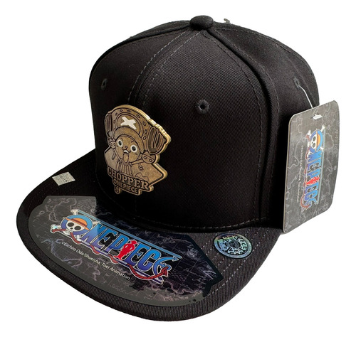 Gorra Original One Piece Placa Metalica Tony Tony Algodon