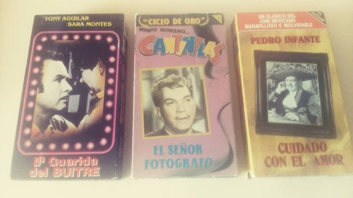 Vhs, 7 Clasicos De Peliculas Mexicanas (Usado)