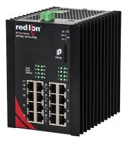 Conmutador Ethernet Industrial Poe+ Gestionado Gigabit Carga