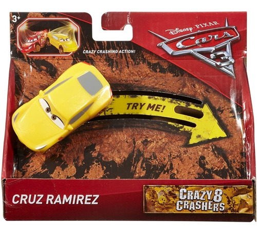 Disney Cars 3 Corredores Crazy 8 Crashers - Cruz Ramirez