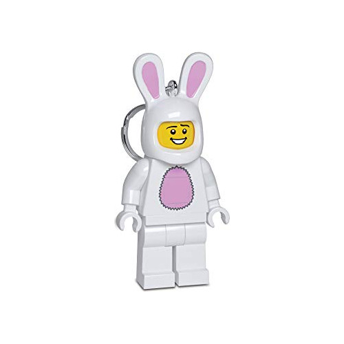 Chaveiro Lego Iconic Bunny Suit Guy Leve De 3 Polegadas