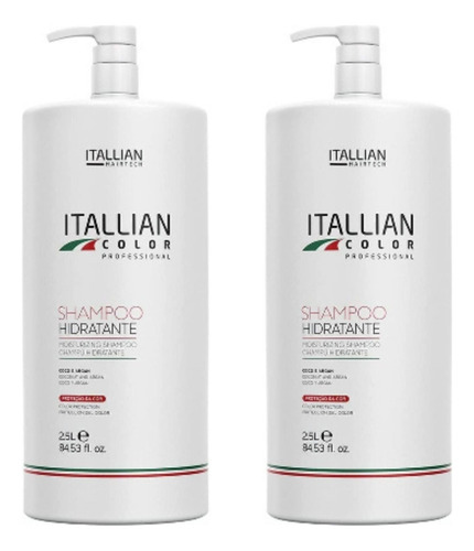 Shampoo Hidratante Lavatório Itallian Color 2,5l - 2uni
