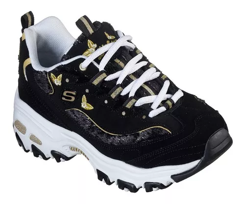 Zapatilla Mujer Skechers D'lites Butterfly Moments