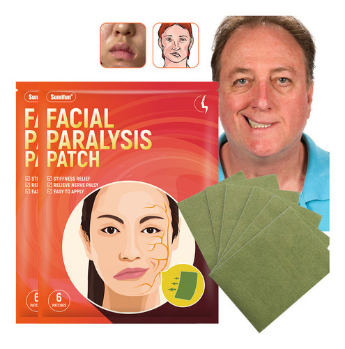 Genérica Facial Paralysis Correction Sticking Point Massage Facial Stiffness Dredge Channels And Collaterals Almohadilla - Rojo - Flores