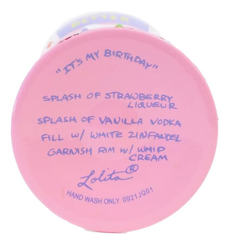 Lolita Es Mi Regalo De Copa De Vino Pintada De Cumpleaños