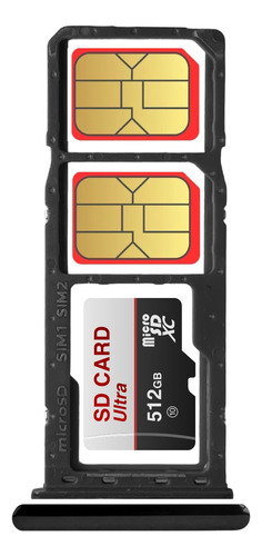 Bandeja Porta Sim Chip Card Compatible Samsung Galaxy A20